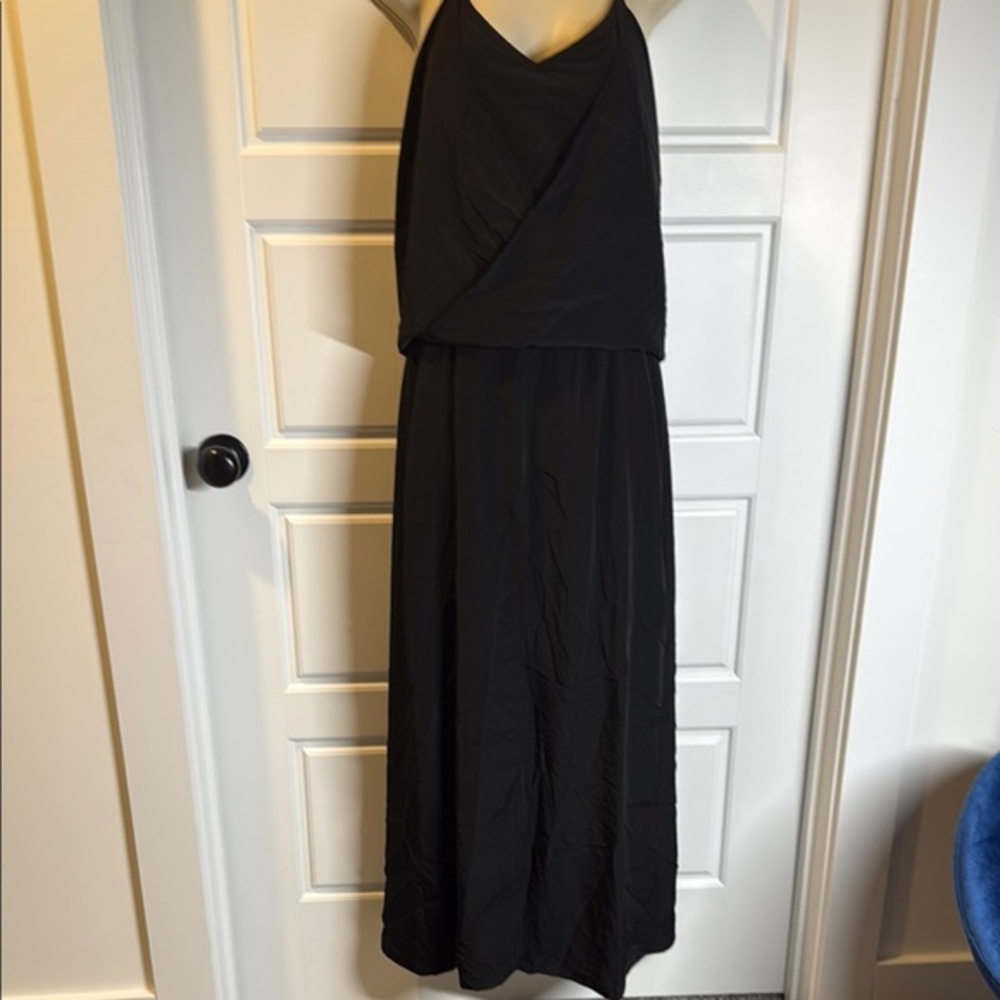 Athleta rare find Open front Maxi dress with shorts underneath XS NWOT